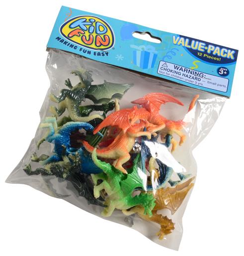 Mini Dragons Bulk Pack for Kids Parties Fantasy Events and Dragon-Themed Celebrations