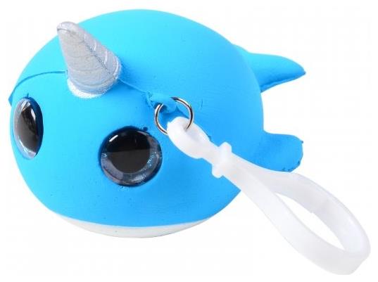 Squishy Narwhal with Glitter Eyes for Party Favors Classroom Rewards and Fun Collectibles