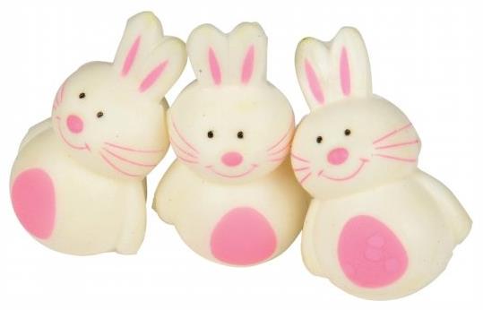 Cute Squishy Bunnies for Easter Egg Filler Surprises and Party Decorations