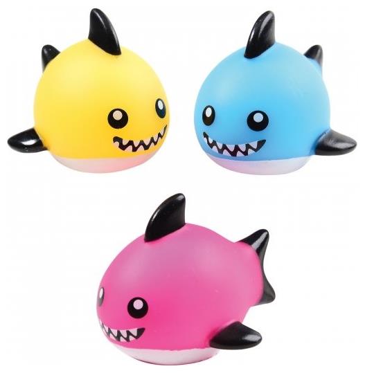 Colorful Shark Baby Finger Puppets for Party Favors Classroom Prizes and Carnival Fun