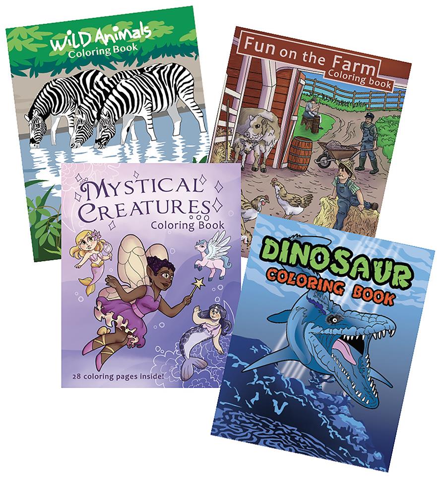 Full Size Coloring Books for Kids Creative Fun Learning and Imaginative Play