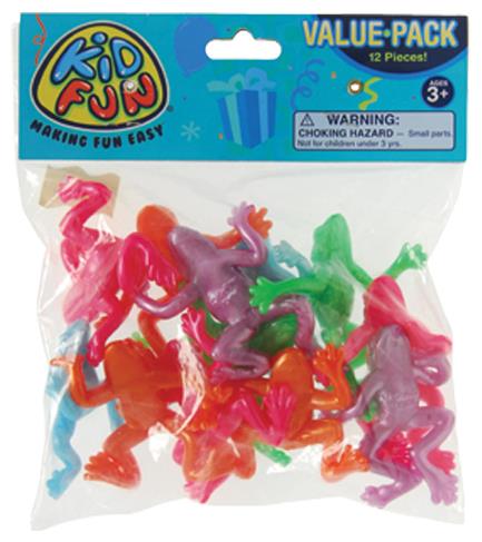 Fun Stretchy Frogs Party Favors for Kids Birthday Celebrations and Themed Events