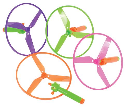 Fun Pull String Saucers for Outdoor Play and Party Favor Activities