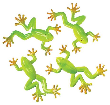 Mini Tree Frogs Toy Set for Themed Parties Goody Bags and School Carnival Prizes