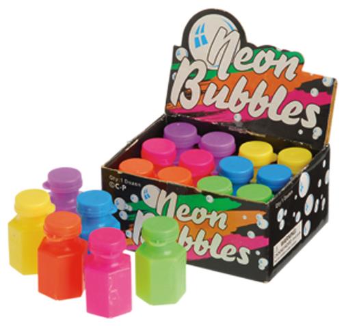 Exciting Neon Mini Bubbles for Outdoor Fun Birthday Parties Weddings and More