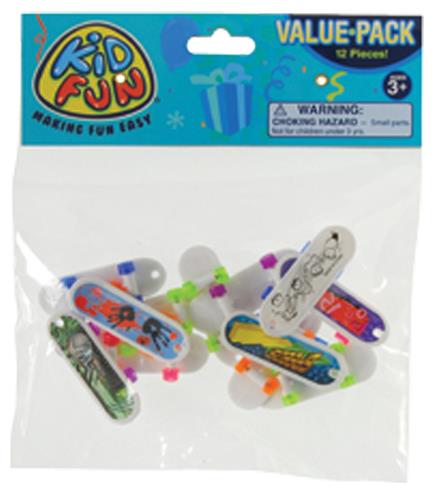 Mini Finger Skateboards Set for Kids Party Favors Fun and Creative Playtime Activities
