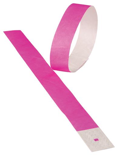 Neon Purple Adhesive Event Bands for Carnivals Sports Events Schools and Parties