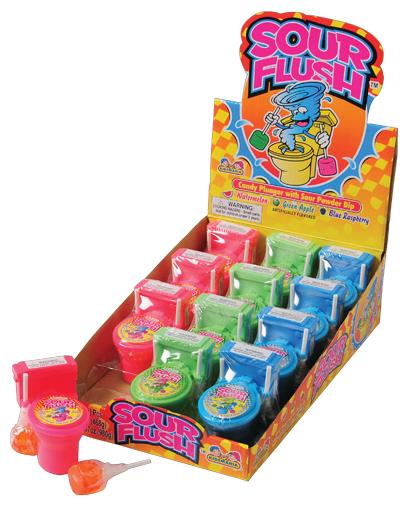 Sour Flush Novelty Candy Powder for Fun Party Favors and Gag Gifts