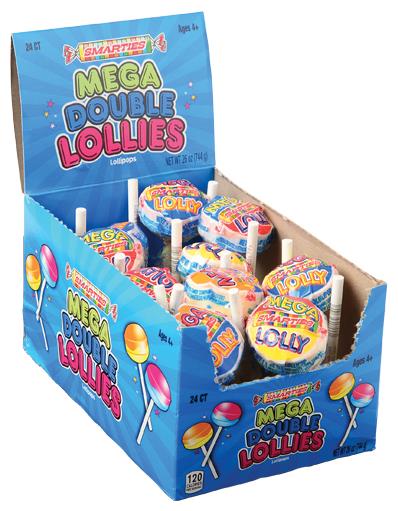 Mega Double Lollies for Sweet Treats Party Favors and Carnival Themed Celebrations