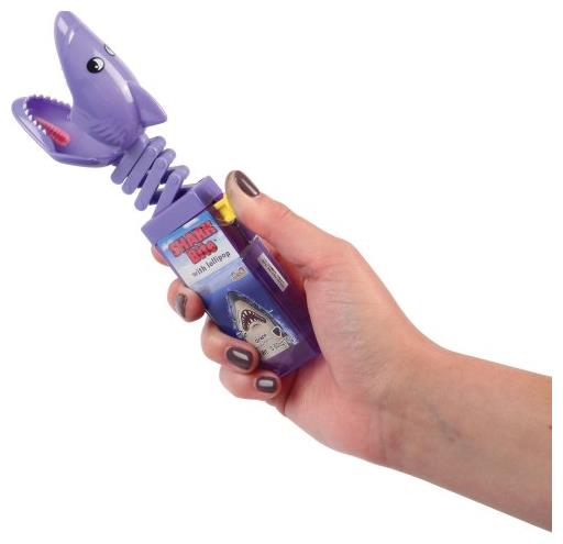 Shark Bite Lollipop Party Favor for Ocean-Themed Celebrations and Shark Week Events