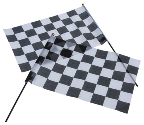 Racing Flags Set of 12 for Racing Themed Parties and Events