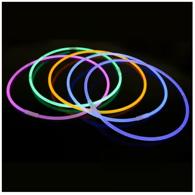 Vibrant Glow Necklaces Set for Nighttime Events Parties and Outdoor Fun