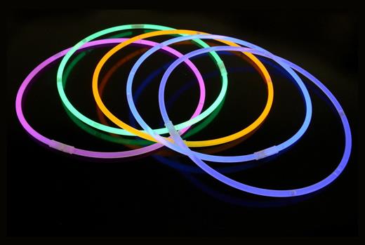 Glow Necklaces Set of 50 for Parties Camping Events and Nighttime Fun