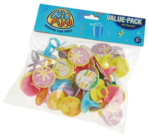 Fun Easter Rings for Basket Stuffers Party Favors and Egg Hunt Activities