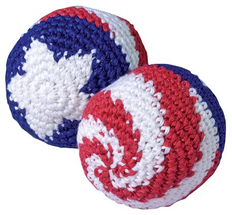 Patriotic Kickballs Set of 12 for 4th of July Parties Outdoor Games and Family Gatherings