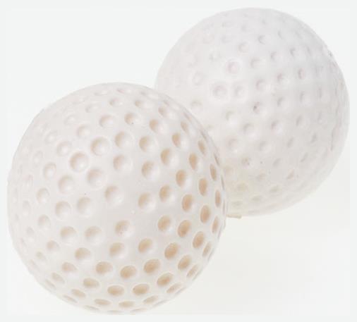 Durable Plastic Golf Balls Set of 12 for Kids Games Carnival Activities and Practice Golf
