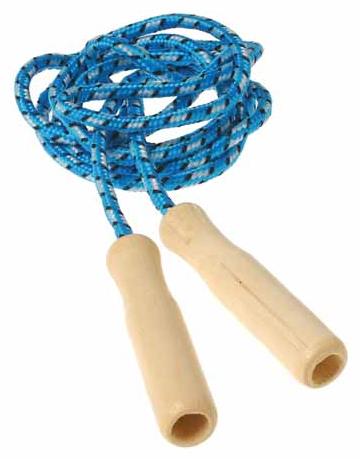 Classic Wood Handle Jump Rope for Kids Party Games and Carnival Fun Activities