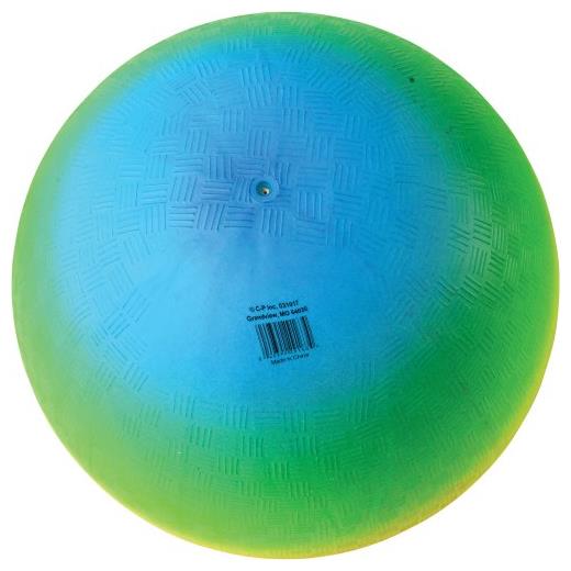 Colorful Rainbow Playground Ball for Backyard Fun and Outdoor Games Activities