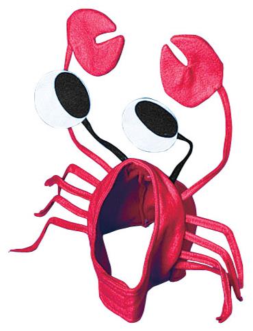 Funny Crab Hat for Luau Tropical and Hawaiian Party Events with Adjustable Design
