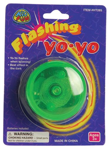 Fun Flashing Yo-Yos for Celebrations Birthdays and Nighttime Events Supplies