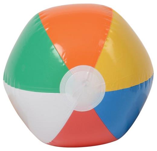 Classic 8 Inch Inflatable Beach Ball Set for Pool Parties Birthdays and Family Fun Activities