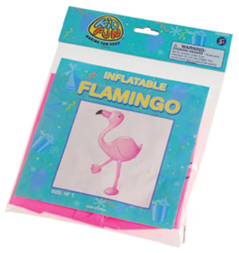 Inflatable Pink Flamingo for Alice in Wonderland Parties Beach Events and Luau Celebrations