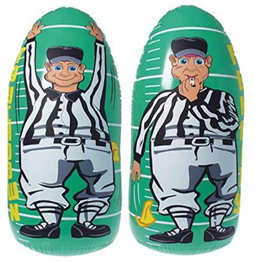 Inflatable Punching Referee Decor for Football Parties Kids Activities and Fun Gatherings