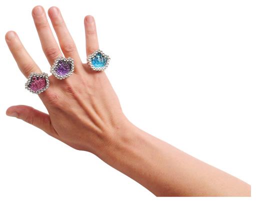 Enchanting Princess Tiara Rings for Birthday Parties and Dress-Up Celebrations