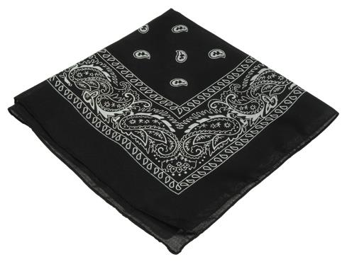 Versatile Black Bandanas for Halloween Costumes School Events and Sports Team Spirit Days