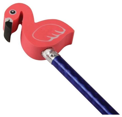 Fun Flamingo Eraser Pencil Toppers for School Supplies Arts and Crafts Activities