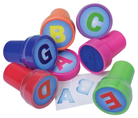 Fun ABC Stampers for Kids Arts Crafts Learning Activities and Party Fun