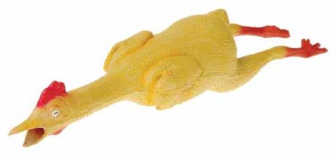 Classic Rubber Chicken with Sound for Gag Gifts Party Favors and Comedy Performances