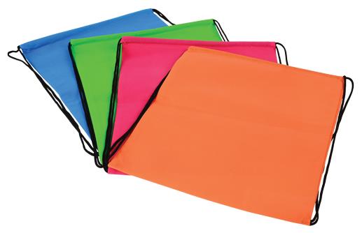 Versatile Neon Drawstring Backpacks for Events Parties and Daily Use for Kids