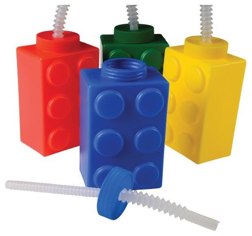 Durable Block Mania Sippers for Unforgettable Party Favors and Building Fun