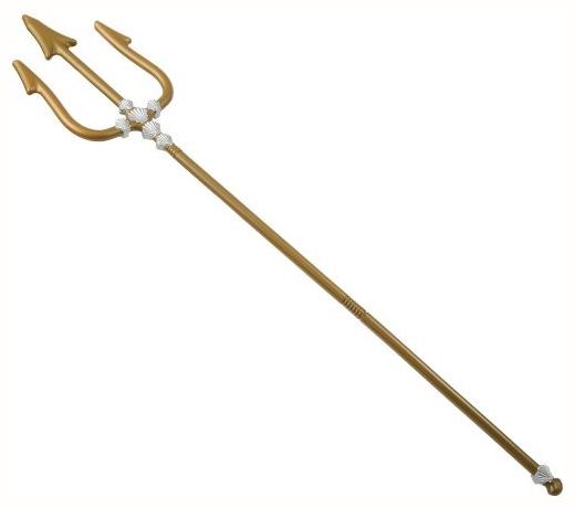 Seashell Trident for Mermaids and Aquaman Theme Costume Parties and Events