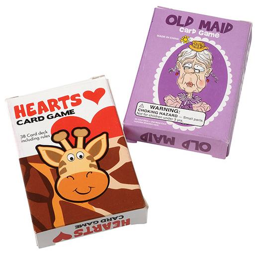 Classic Old Maid Hearts Value Playing Cards for Family Game Nights and Kid-Friendly Fun