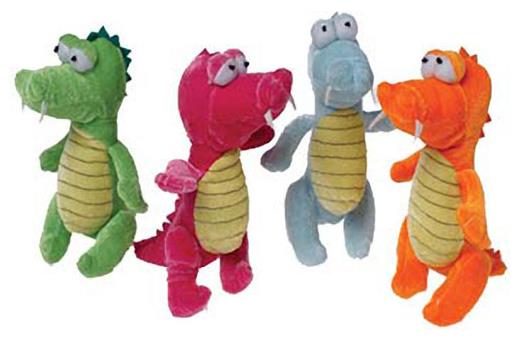 Big Eyed Gators Plush Toys for Party Favors Carnival Games and Holiday Celebrations