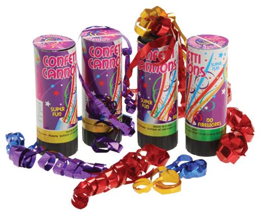 Exciting Confetti Cannons for Birthday Parties Festivals and Celebrations