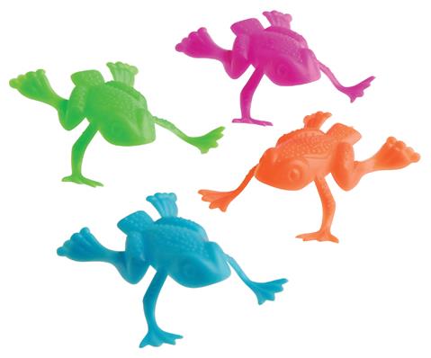 Jumping Frogs Set of 36 for Party Decorations Carnival Prizes and Themed Events