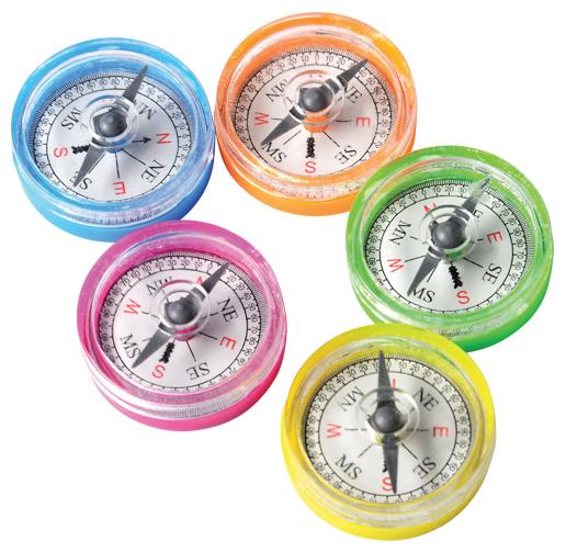 Mini Toy Compasses for Kids Party Favors Halloween Events and Novelty Fun Activities