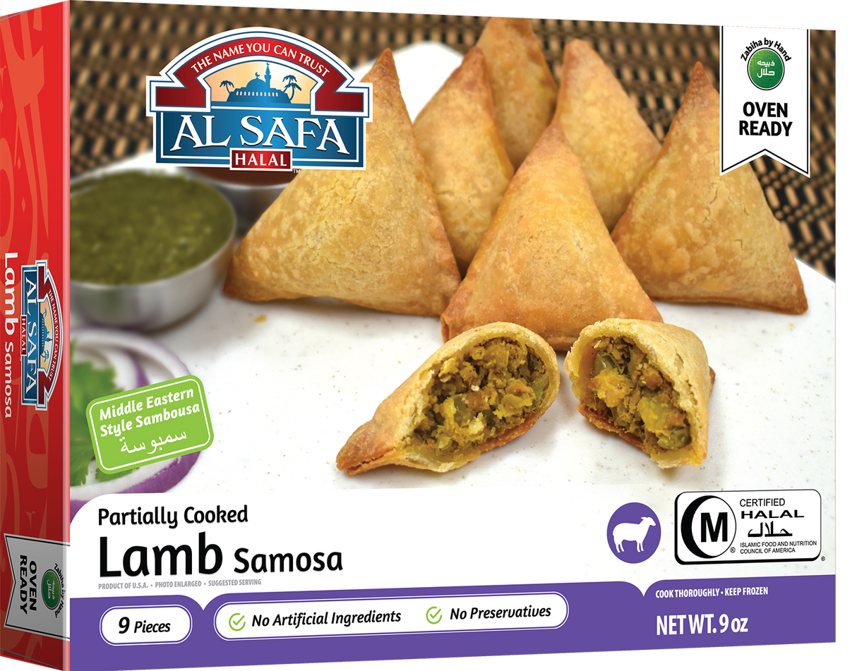 Al Safa Partially Cooked Lamb Samosa