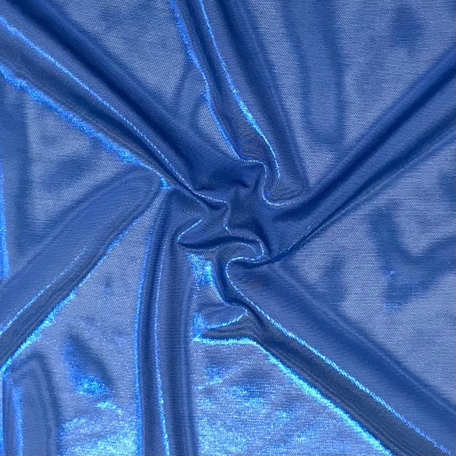 Foiled Power Mesh Fabric