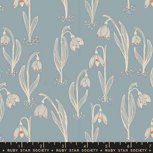 Quilting Cotton Unruly Nature Sky Floral Moda