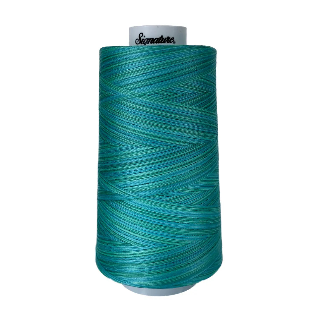 Cotton Variegated Thread Aqua Waters 3000 Yards