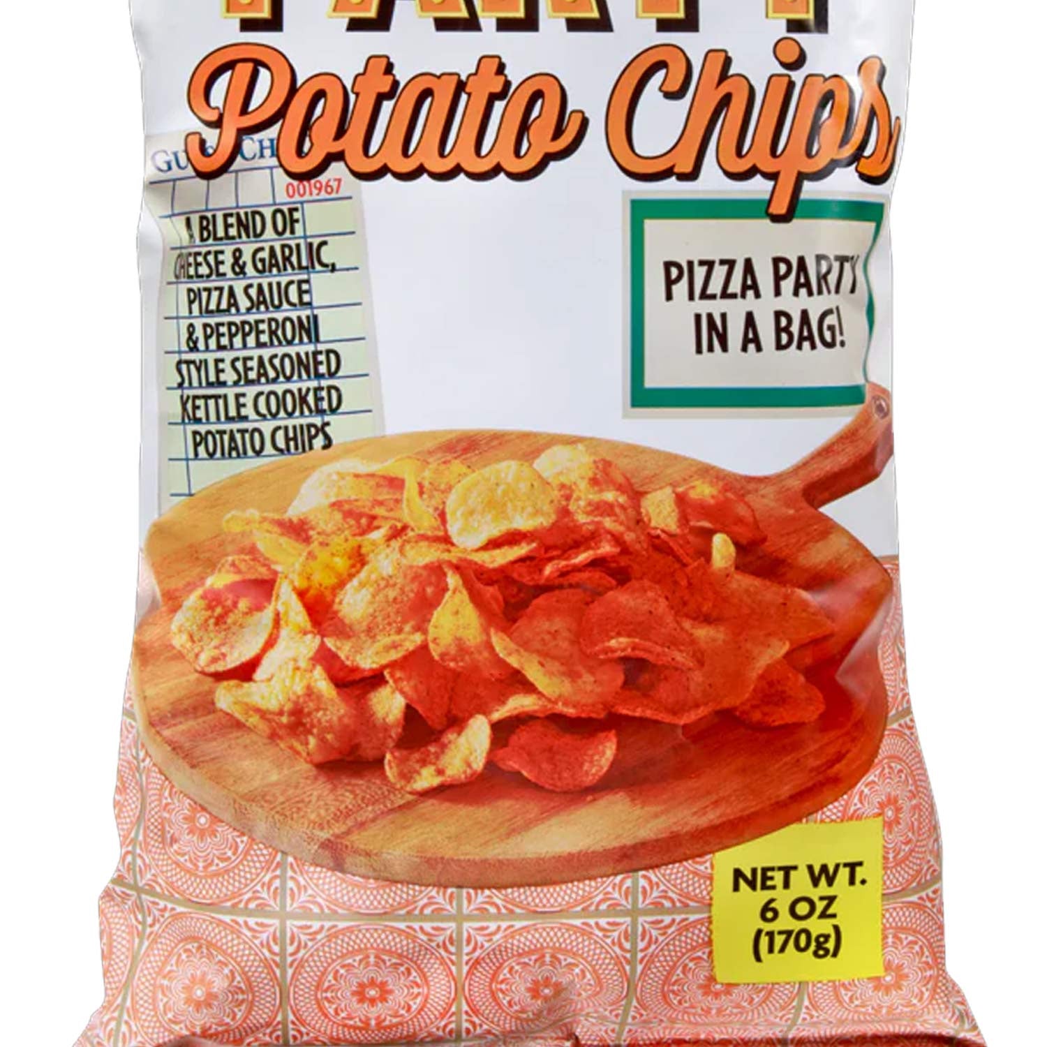 Pizza Party Potato Chips 6 oz