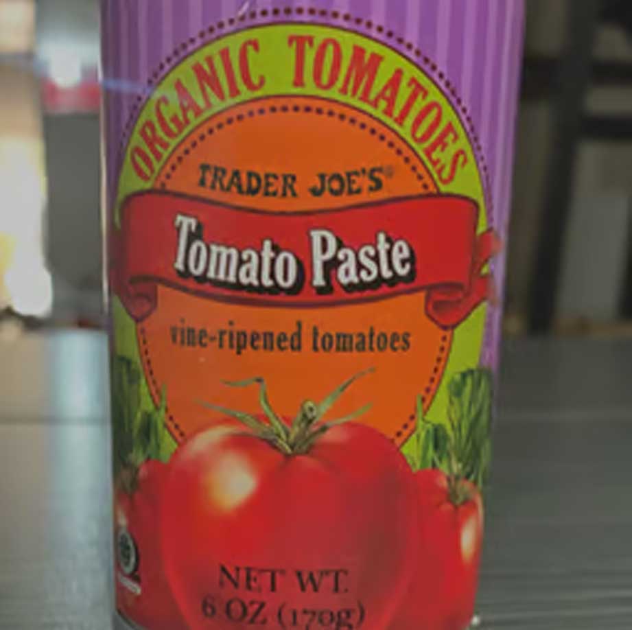 Trader Joe’s Organic Tomato Paste 6 Oz
