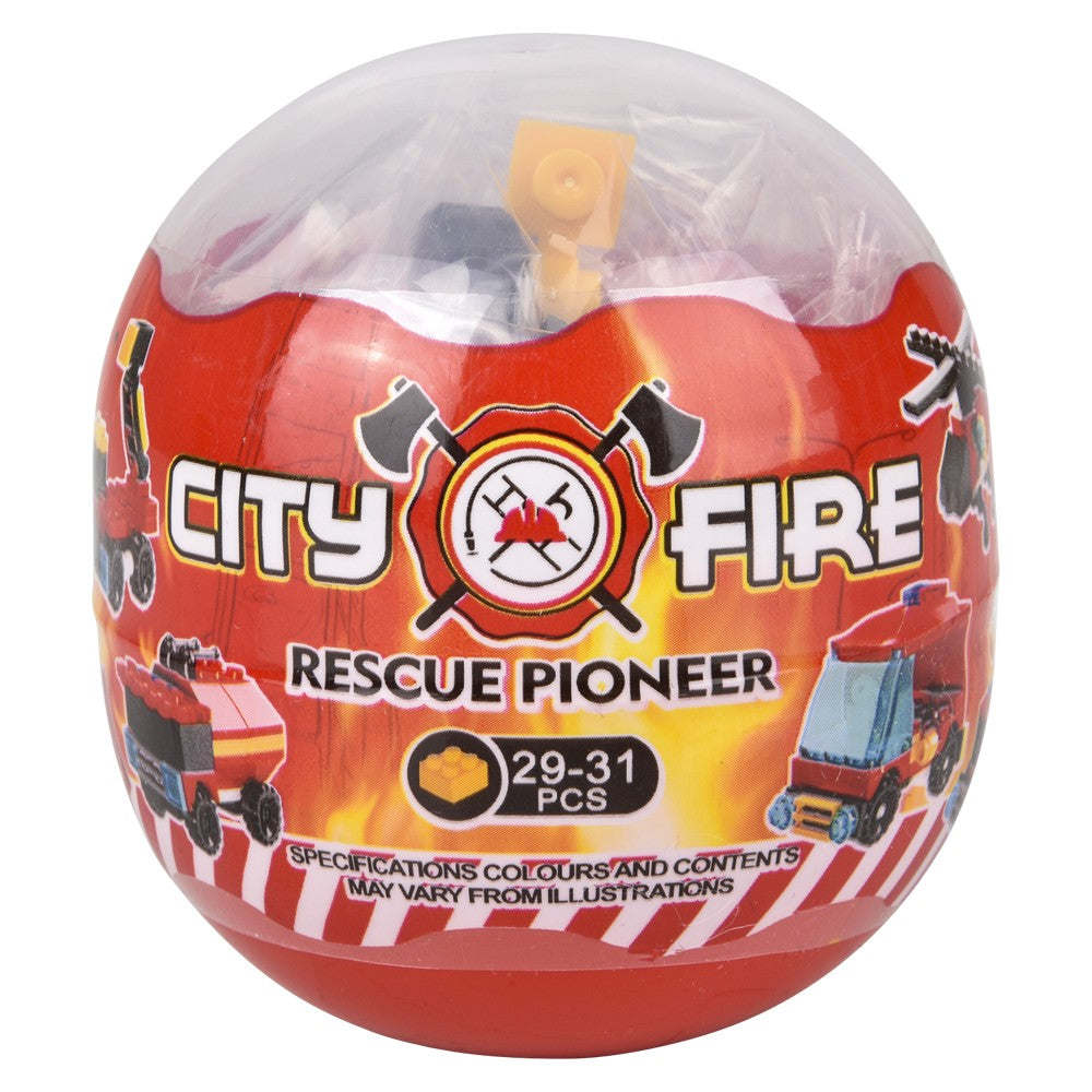 Building Block Fire Rescue Assortment (1 DZ)