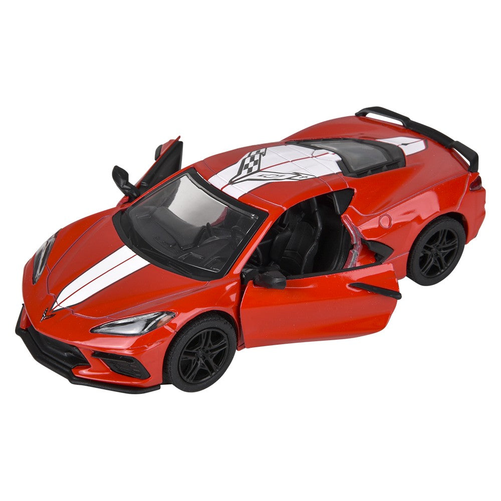 Die-Cast Pull Back 2021 Corvette Livery Edition (12 PC Display)