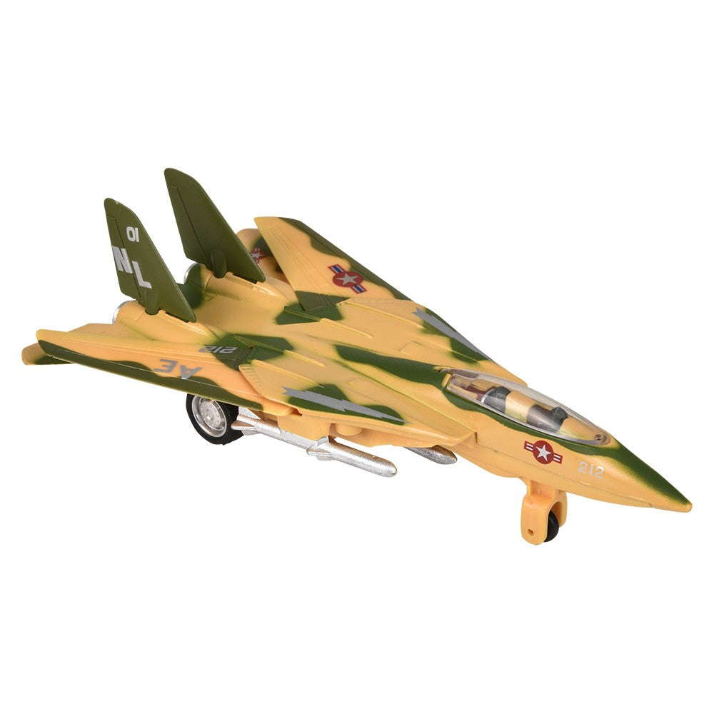 Die-Cast Pull Back F-14 Tomcat (6 Pc Display)
