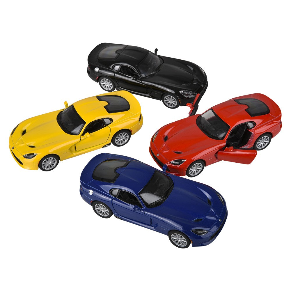 Die-Cast Pull Back 2013 SRT Viper GTS (12 Pc Display)